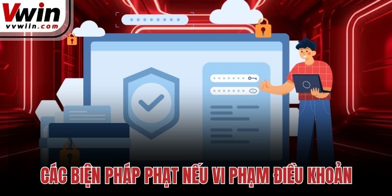 Các biện pháp phạt nếu vi phạm điều khoản